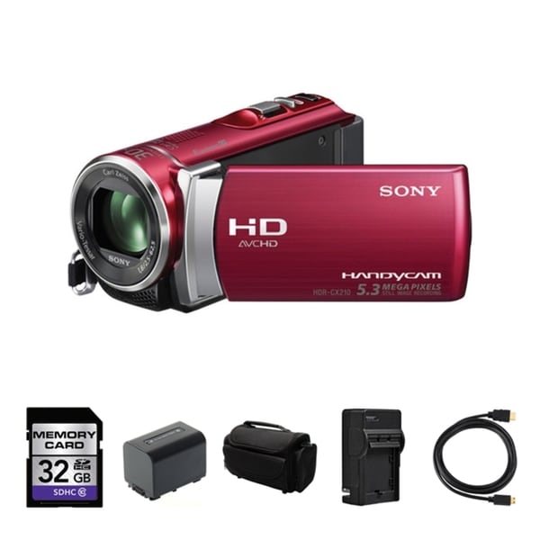 sony hdr cx210 manual
